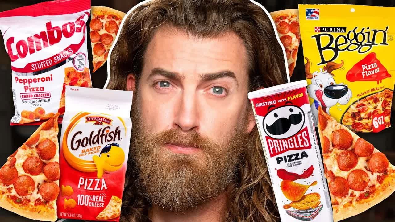 Still from Do These Snacks Actually Taste Like Pizza?