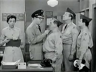 Still from Bilko and the Colonel's Secretary