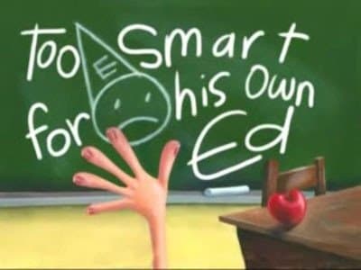 Still from Too Smart for His Own Ed