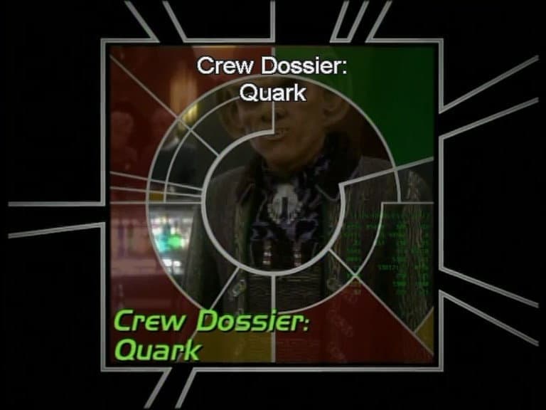 Still from Crew Dossier: Quark