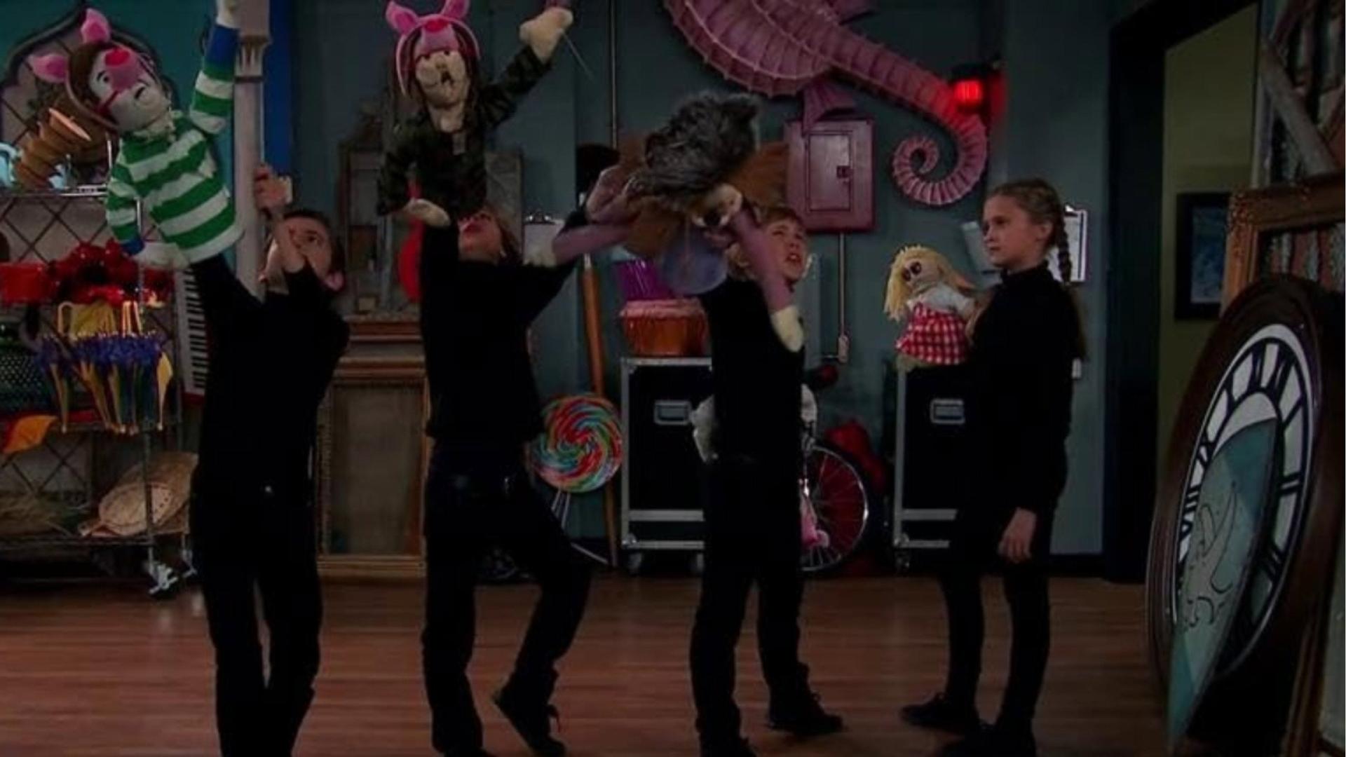 Still from Piggy, Piggy, Piggy & Dawn