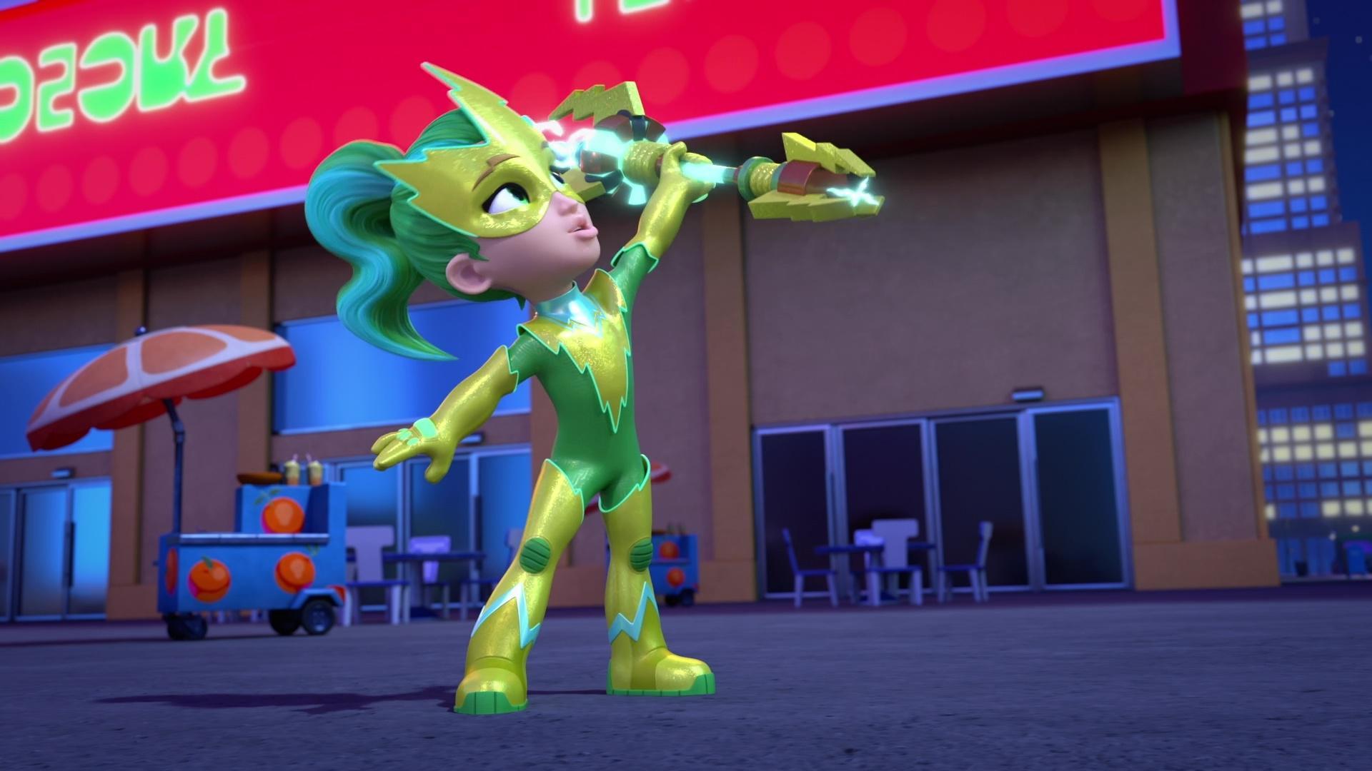Still from Electro's Gotta Glow