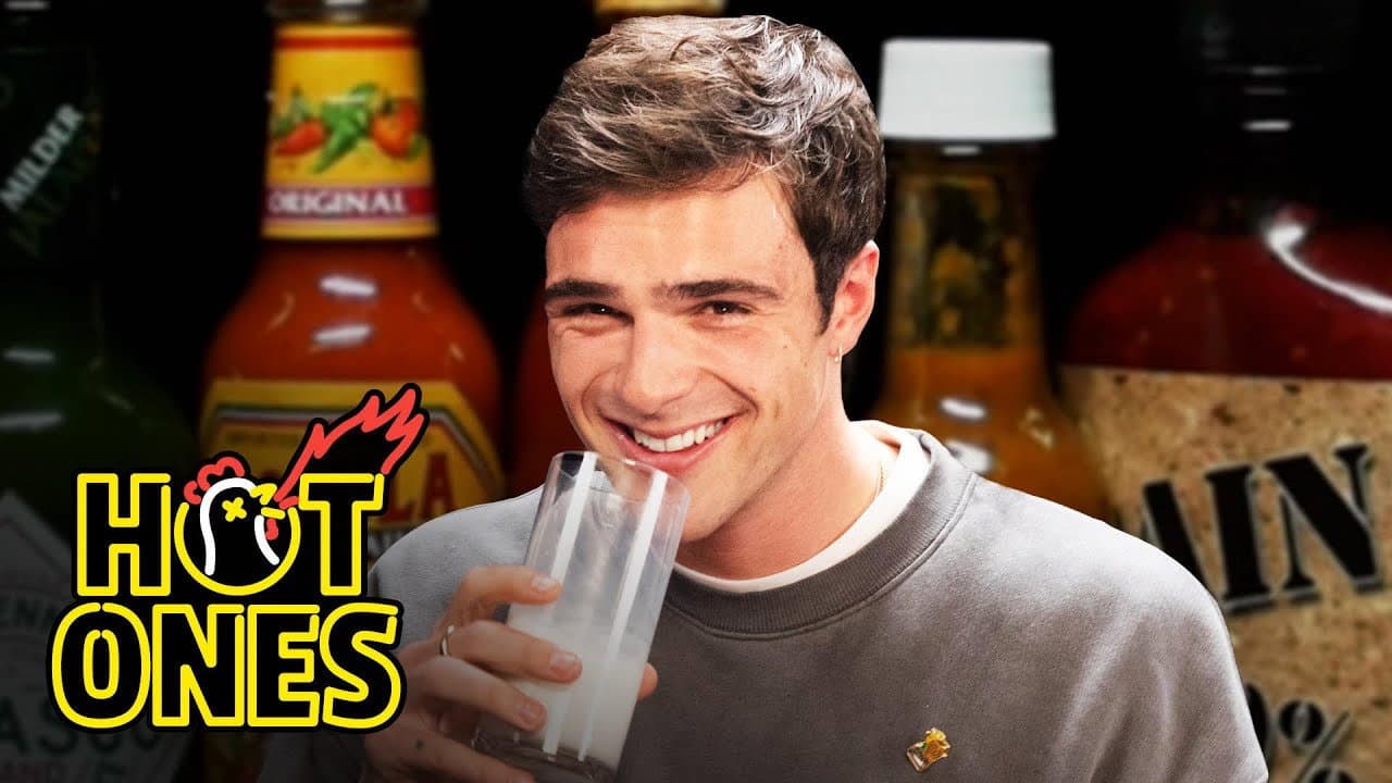 Still from Jacob Elordi Feels Euphoric While Eating Spicy Wings