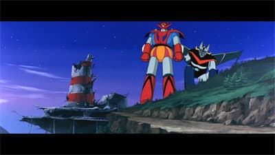 Still from Great Mazinger Vs. Getter Robot G: The Great Clash in the Sky