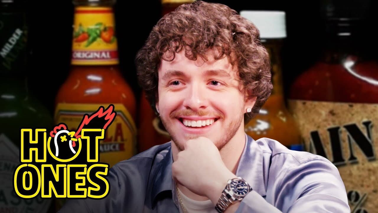 Still from Jack Harlow Returns to the Studio to Eat Spicy Wings