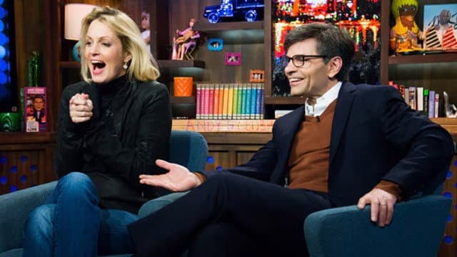 Still from Ali Wentworth & George Stephanopoulos