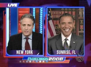 Still from Senator Barack Obama