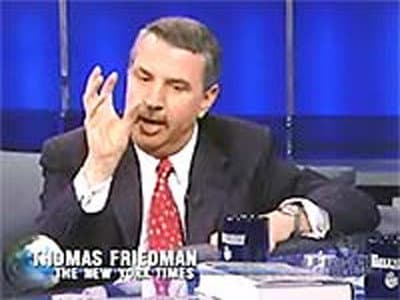 Still from Thomas Friedman
