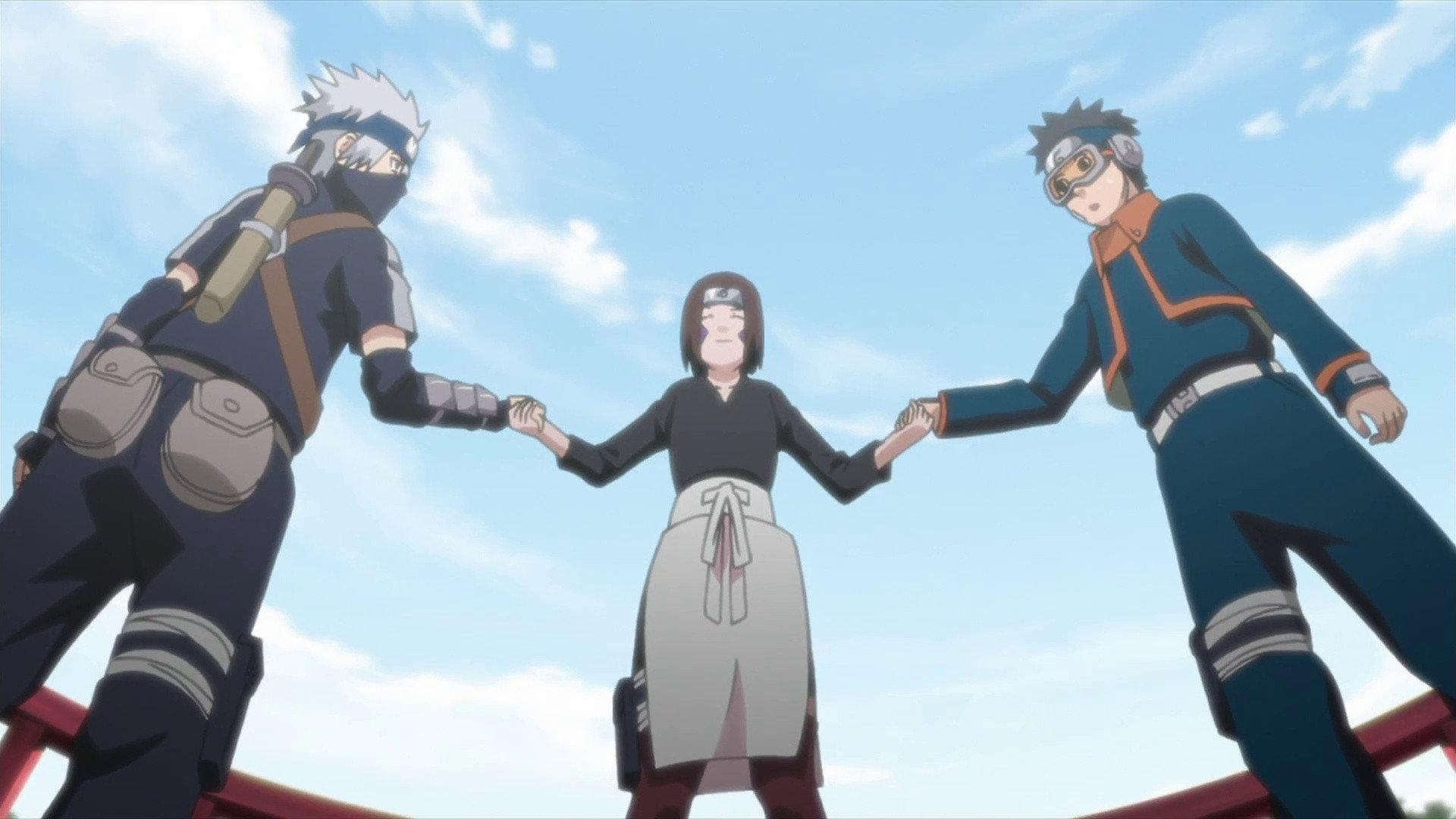 Still from The Formation of Team Minato
