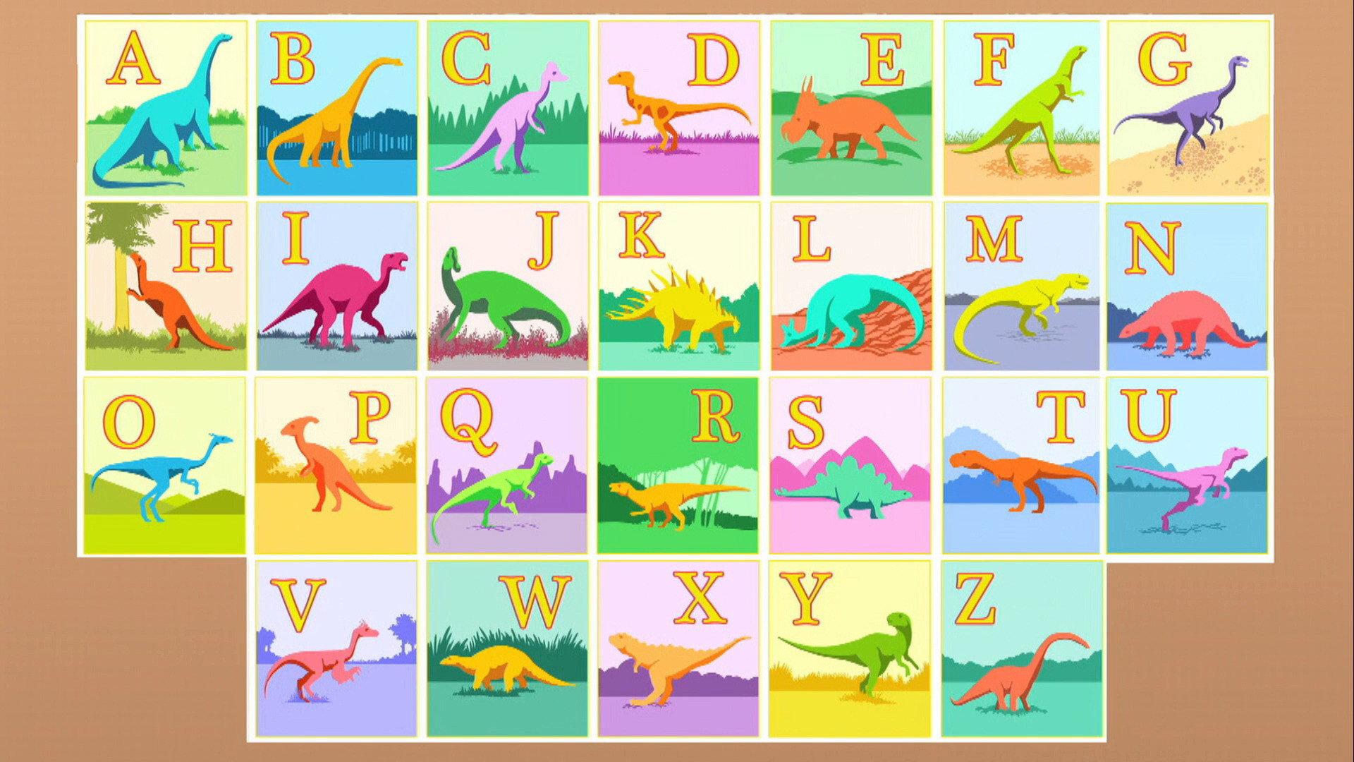 Still from Dinos A-Z, Part 2: Spread the Word
