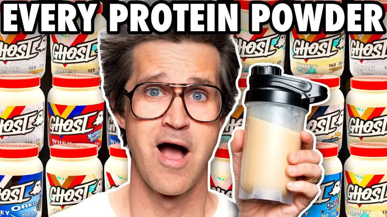Still from We Tried Every Protein Powder