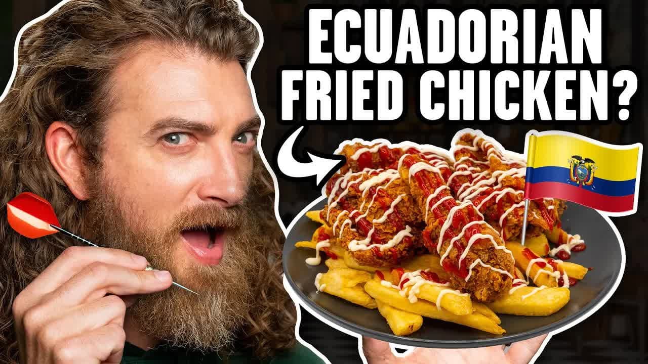 Still from International Fried Chicken Taste Test