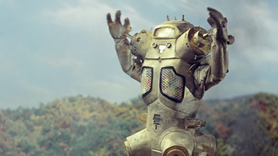 Still from The Ultra Garrison Goes West, Part 1