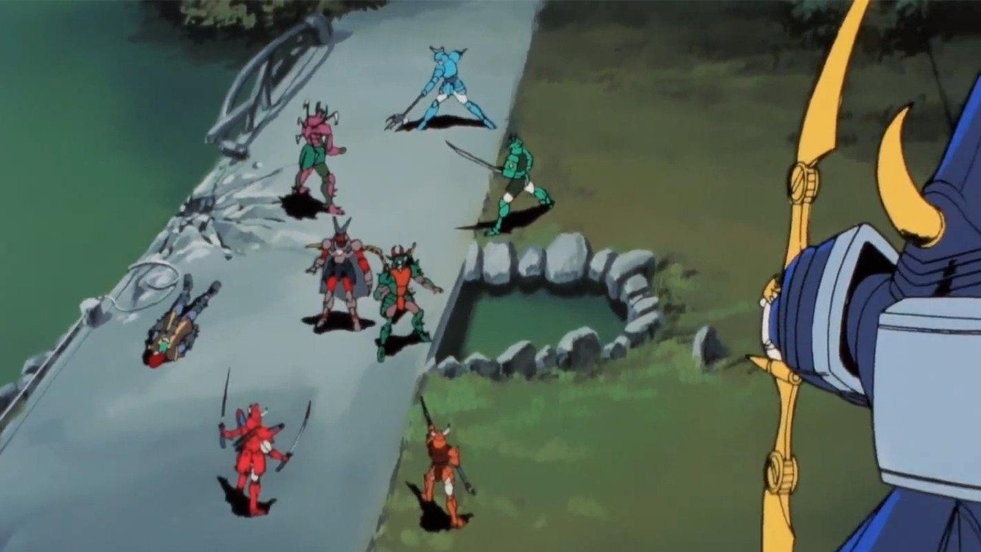 Still from The Ancient's Battle
