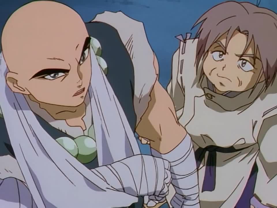 Still from The spell of darkness. Souma vs Anju