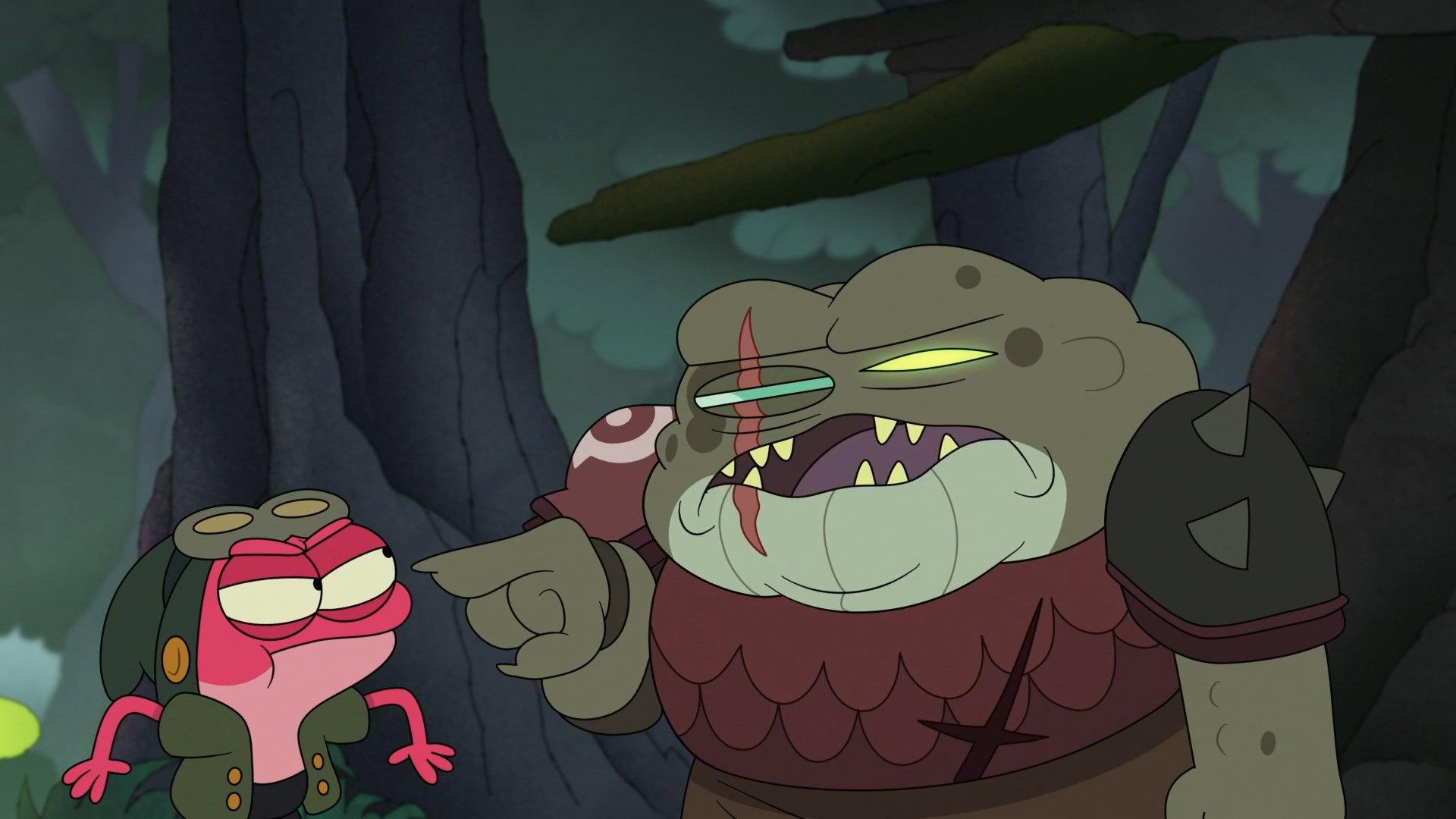 Still from Grime's Pupil