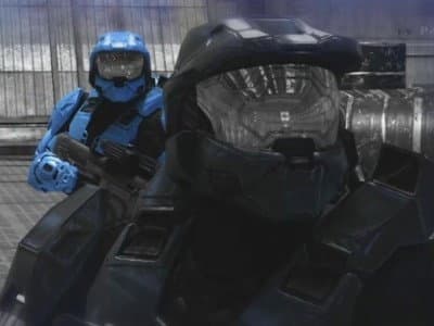 Still from Battle of the Exes