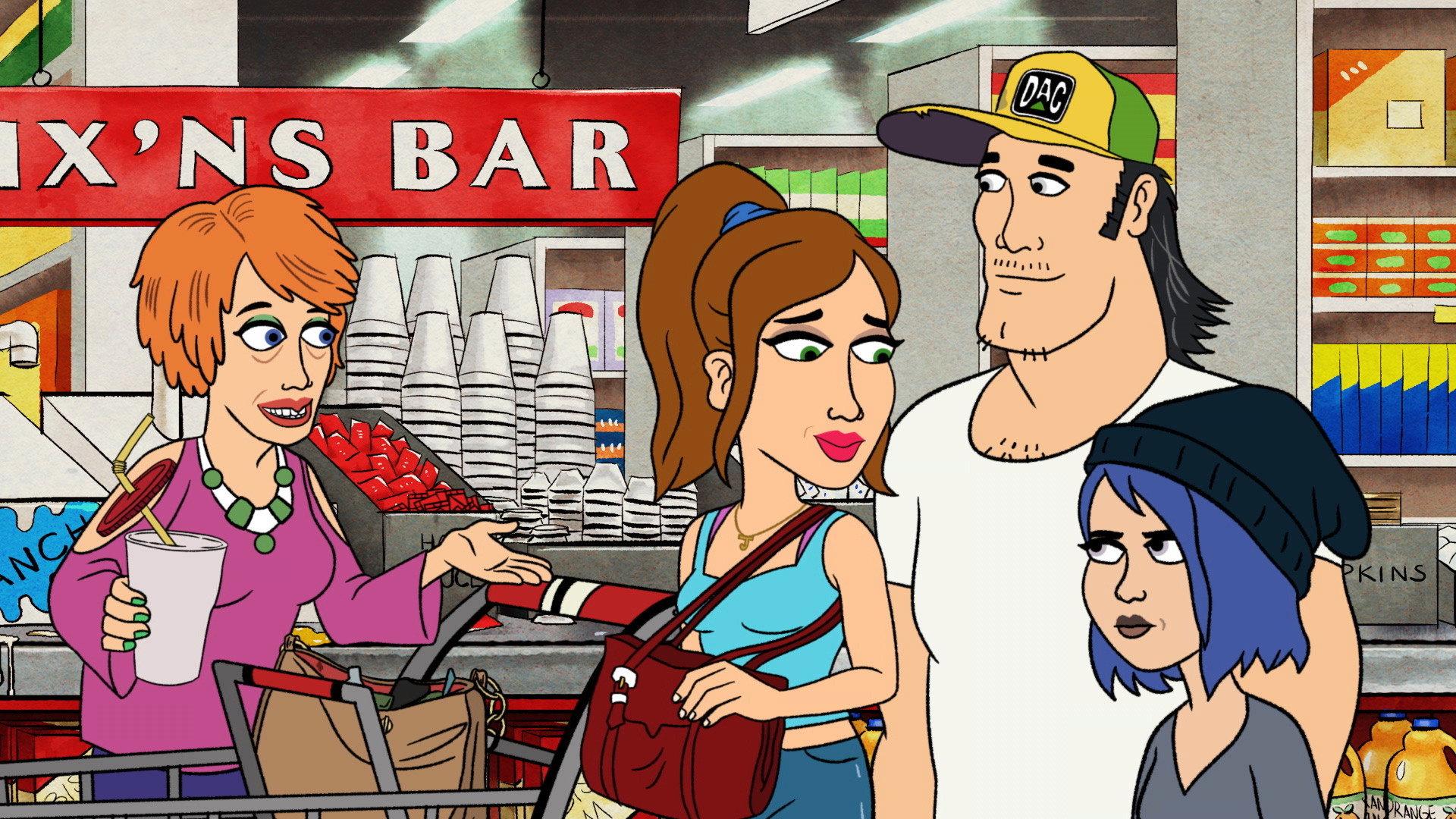Still from Trash Twins