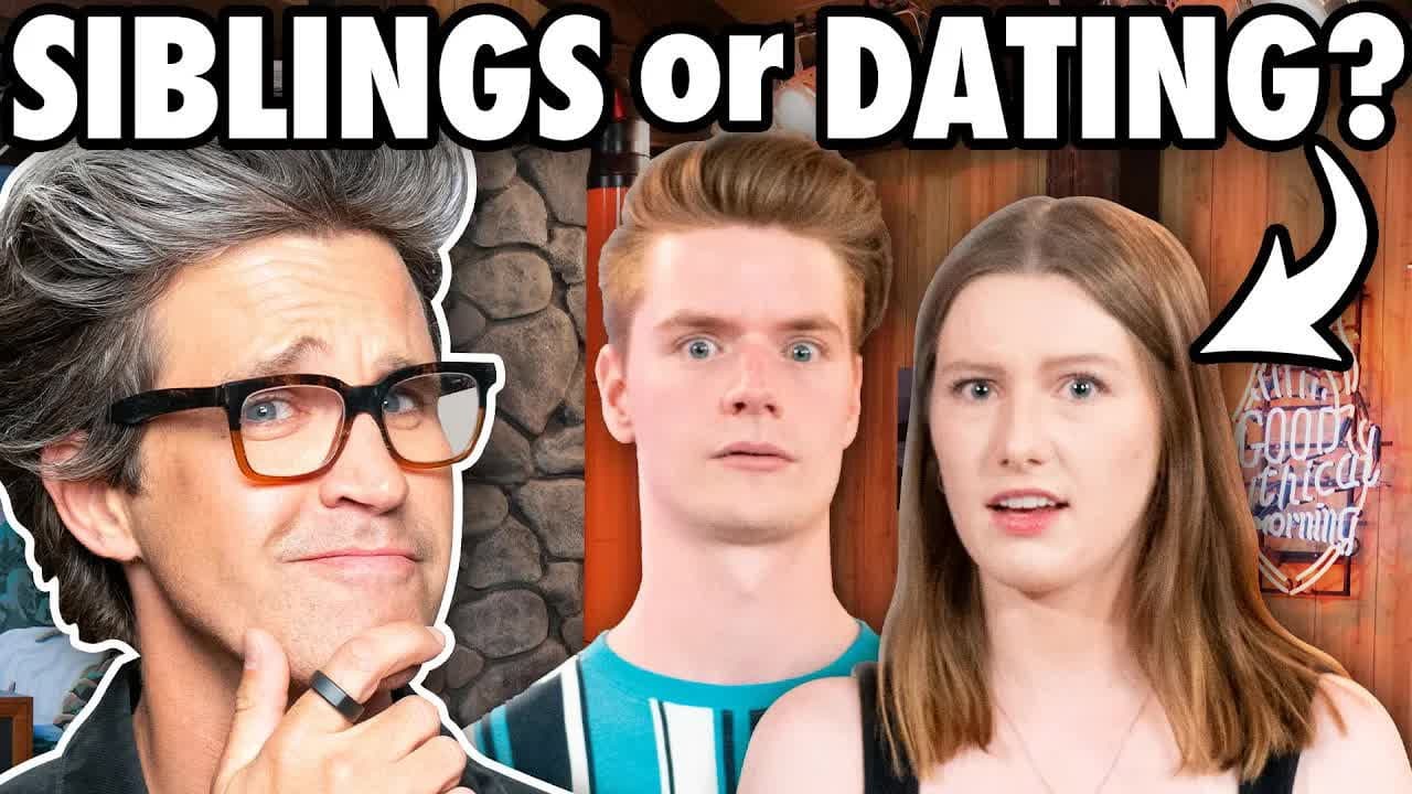 Still from Are They Siblings, Strangers, Or Dating? (Game)