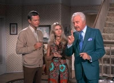 Still from The Warlock in the Gray Flannel Suit