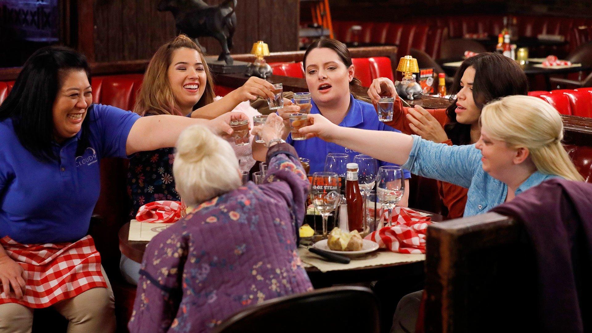 Still from Ladies' Lunch