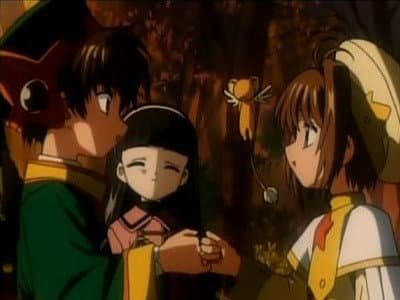 Still from Sakura and the Past and Clow Reed