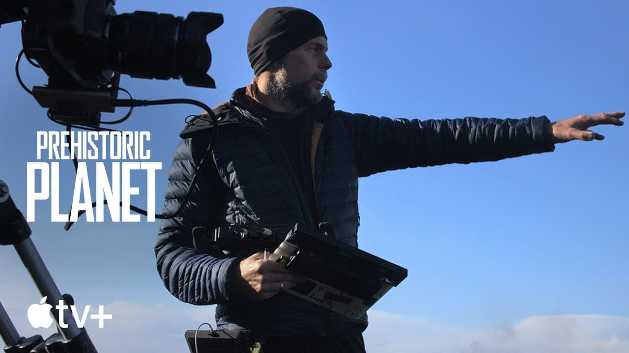 Still from On Location with Prehistoric Planet