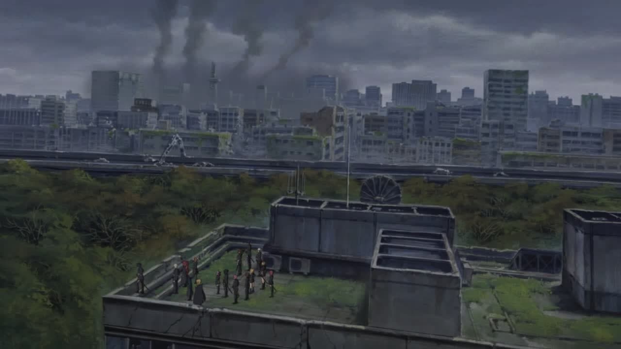 Still from Shinya and Guren