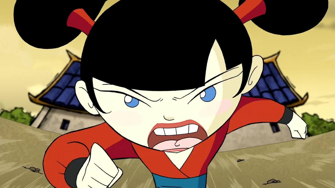 Still from The Return of Master Monk Guan