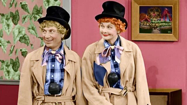Still from The Dancing Star; Harpo Marx