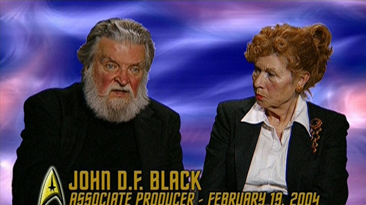 Still from Red Shirt Logs: John D.F. Black on William Shatner