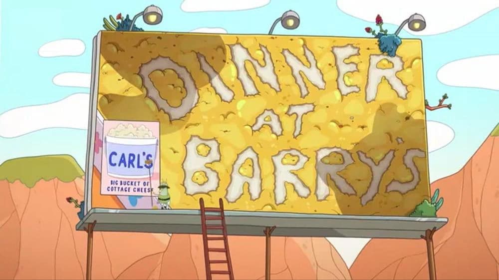 Still from Dinner at Barry’s