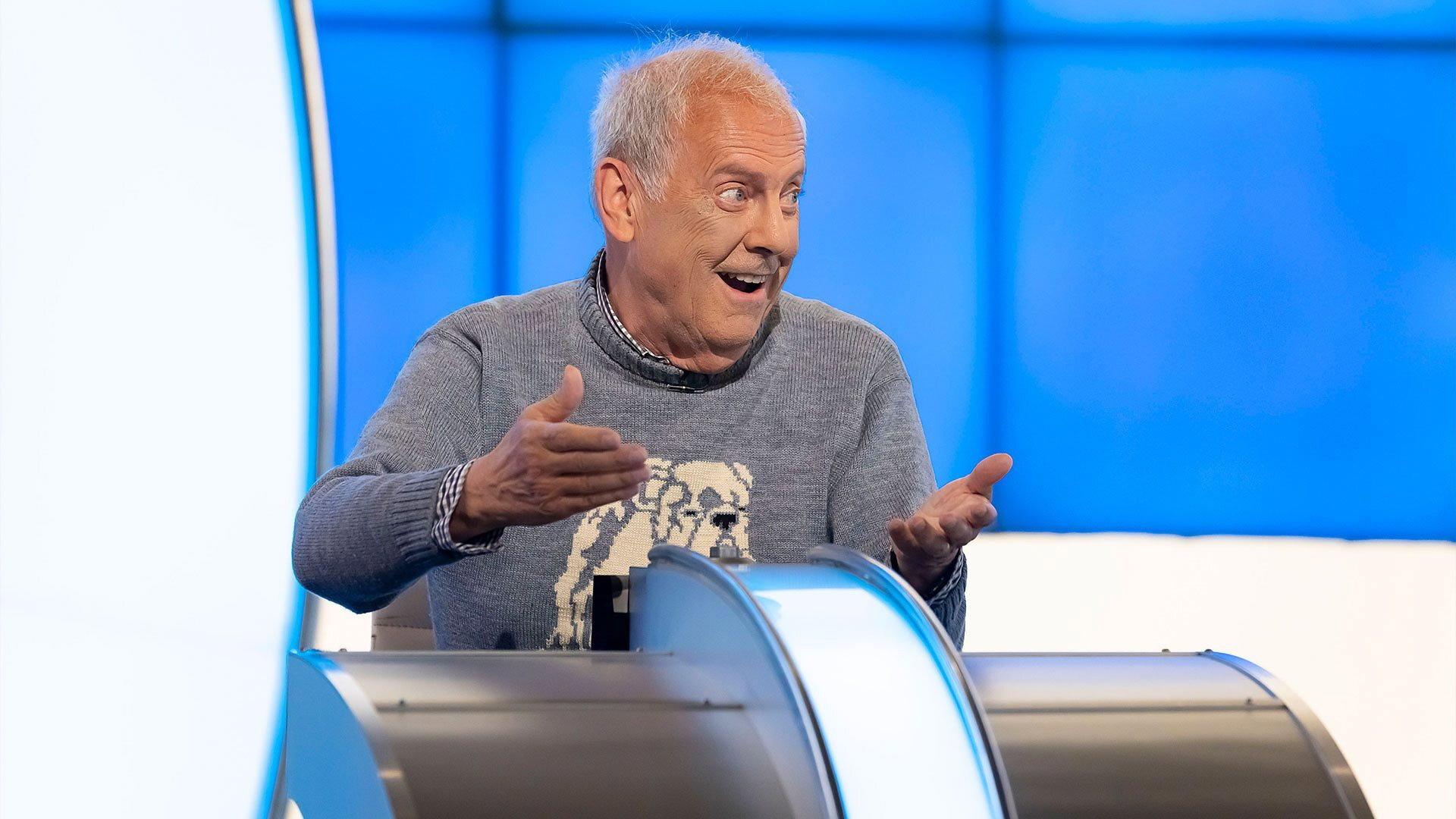 Still from Gyles Brandreth, Yung Filly, Sarah Millican and Lou Sanders