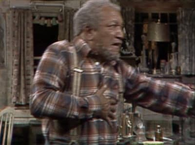 Still from Fred Sanford Has a Baby