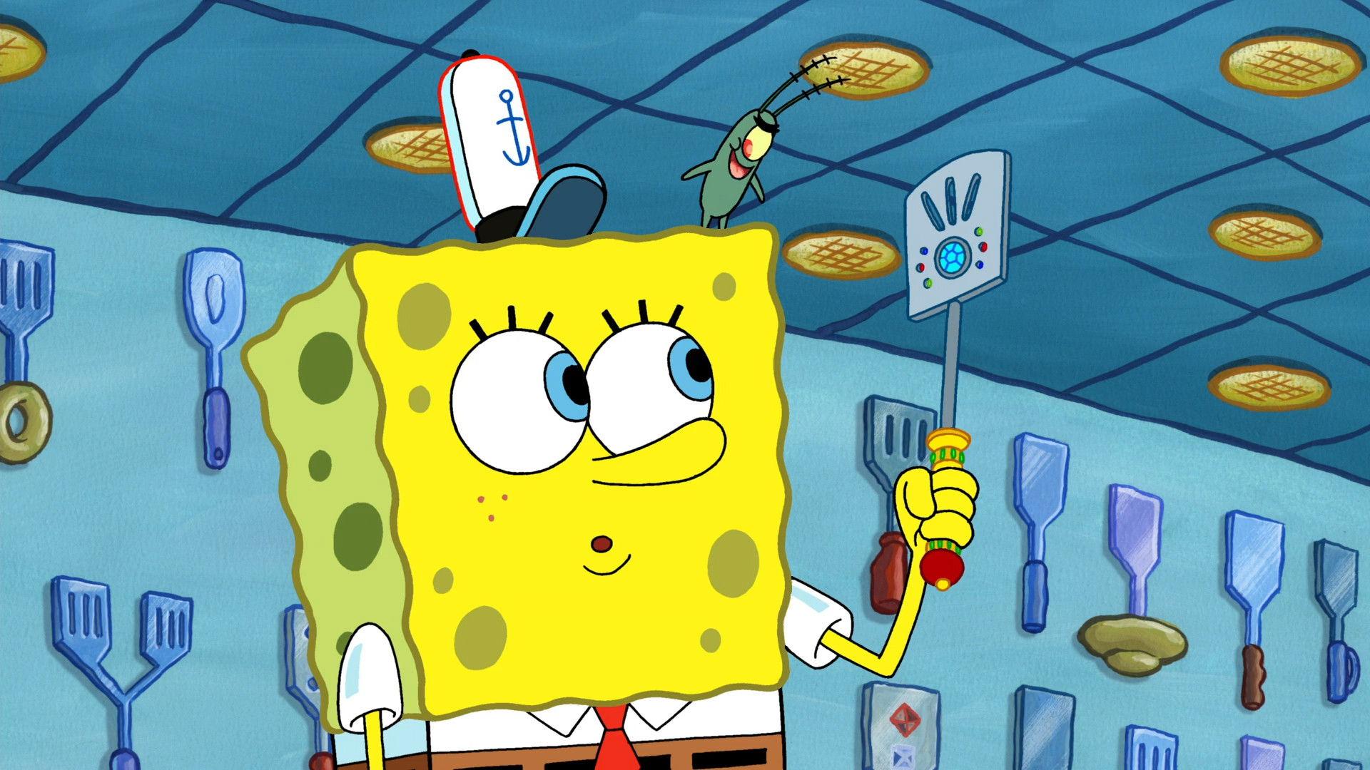 Still from Evil Spatula
