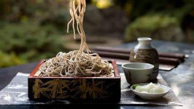 Still from Charcoal Briquettes, Soba Noodles, Vaulting Poles