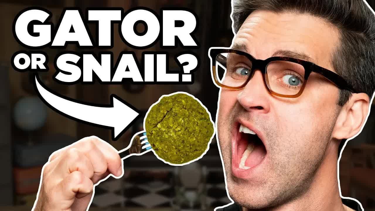 Still from Guess That Mystery Meatball Taste Test
