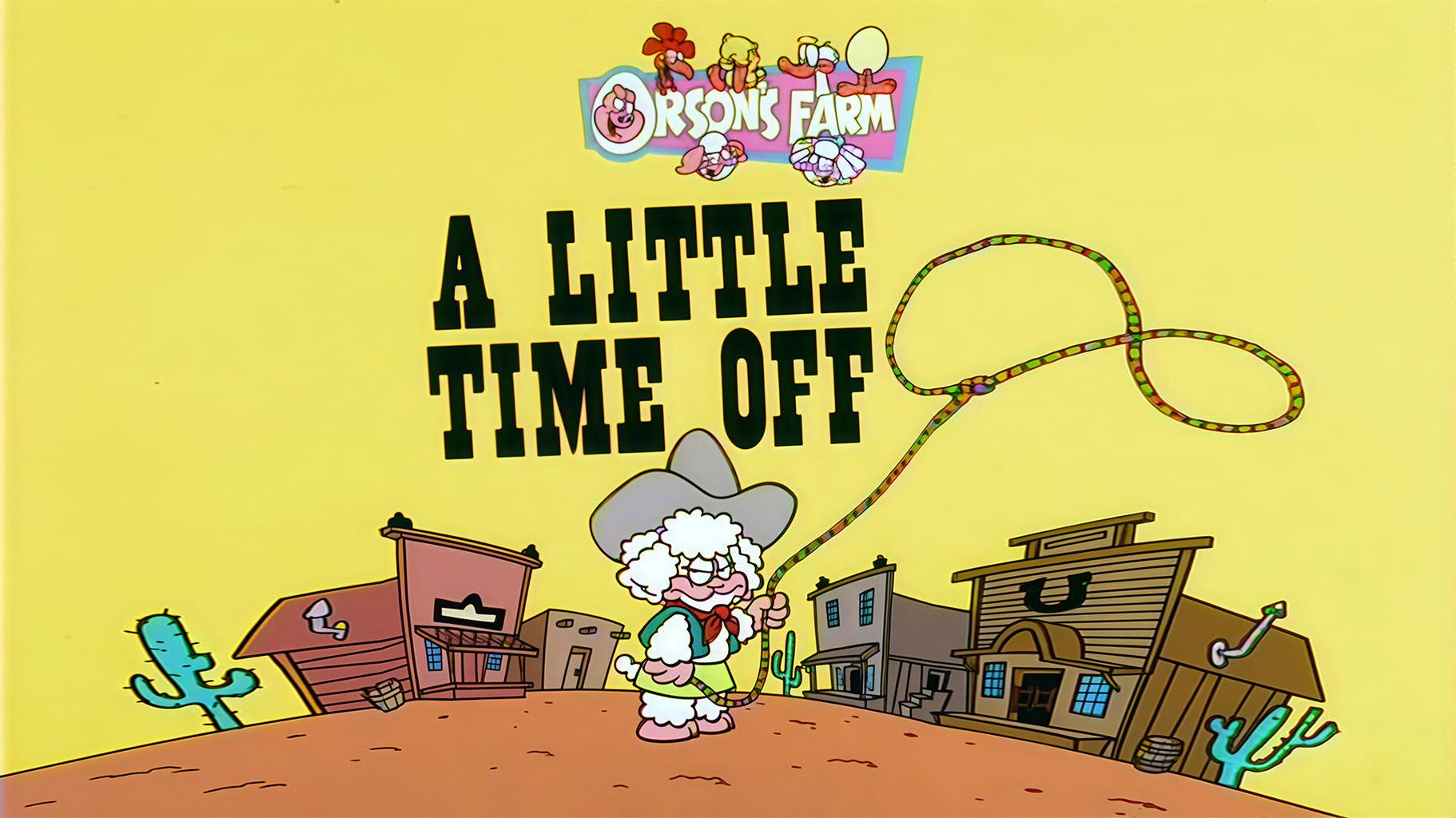 Still from A Little Time Off