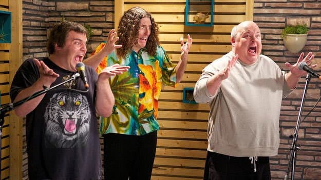 Still from Weird Al Yankovic Wears a Hawaiian Shirt