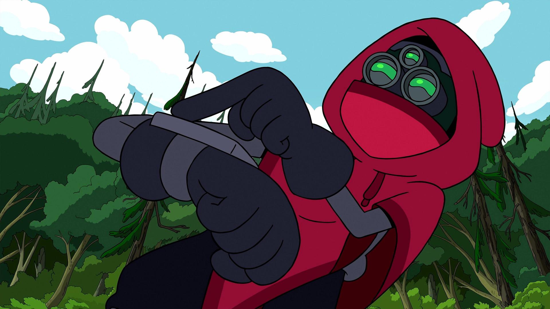 Still from Who Is the Red Poncho?