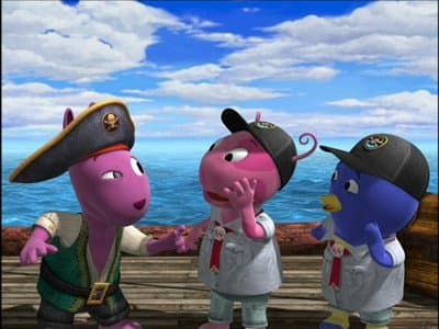 Still from Pirate Camp