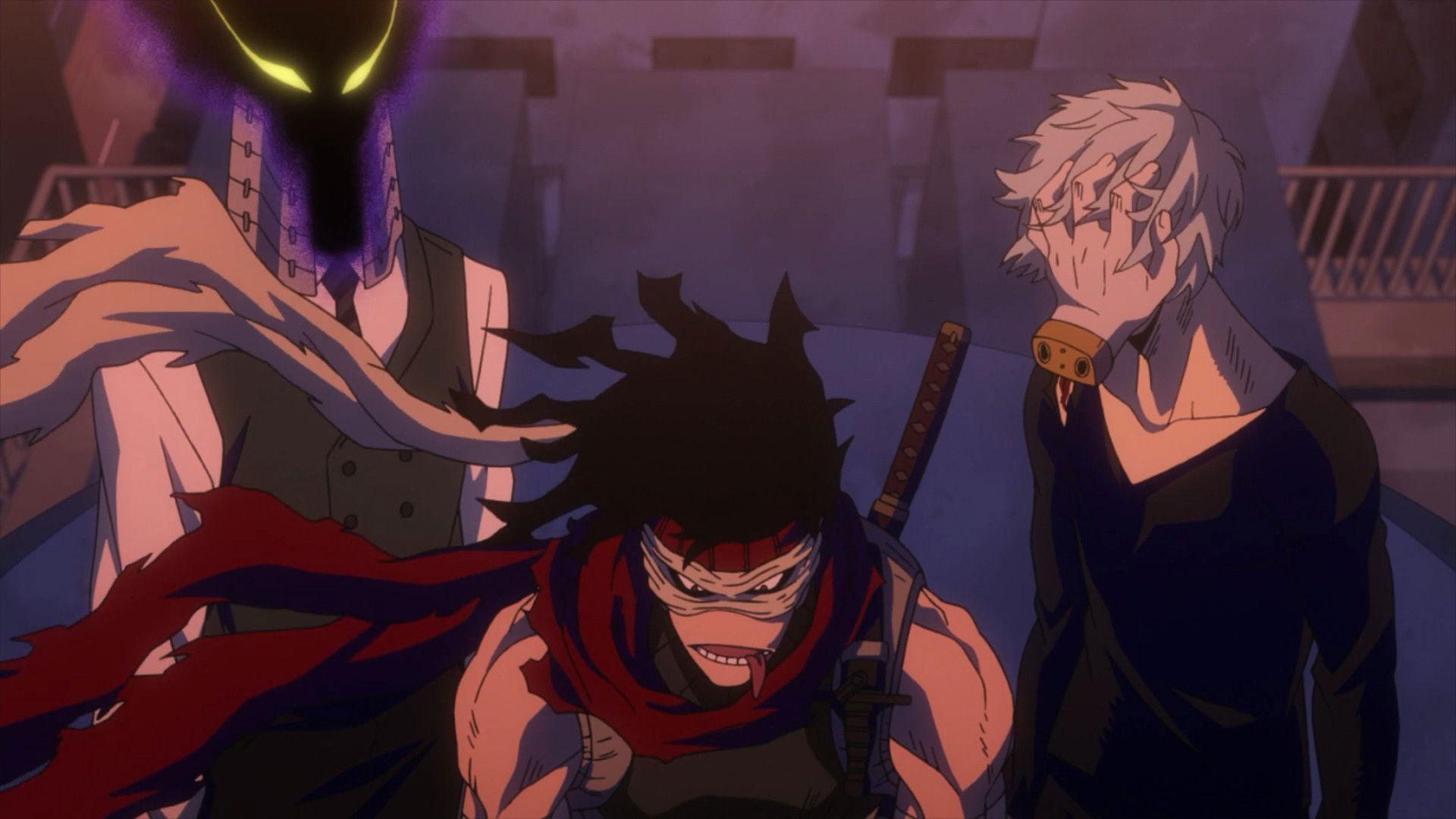 Still from Midoriya and Shigaraki