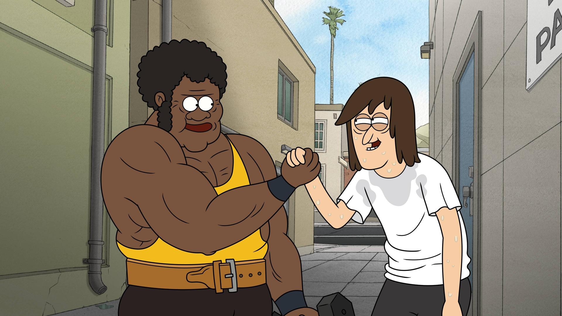 Still from Josh Gets Shredded