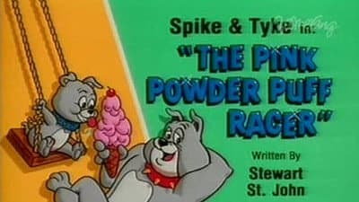 Still from The Pink Powder Puff Racer