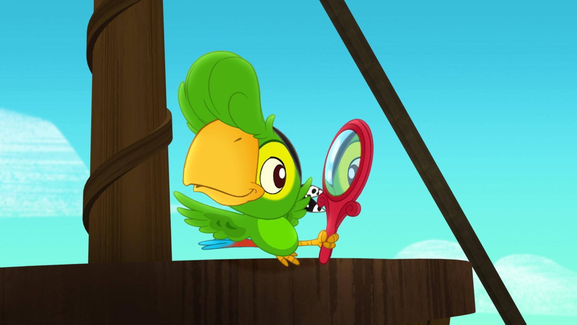 Still from Who's a Pretty Bird?
