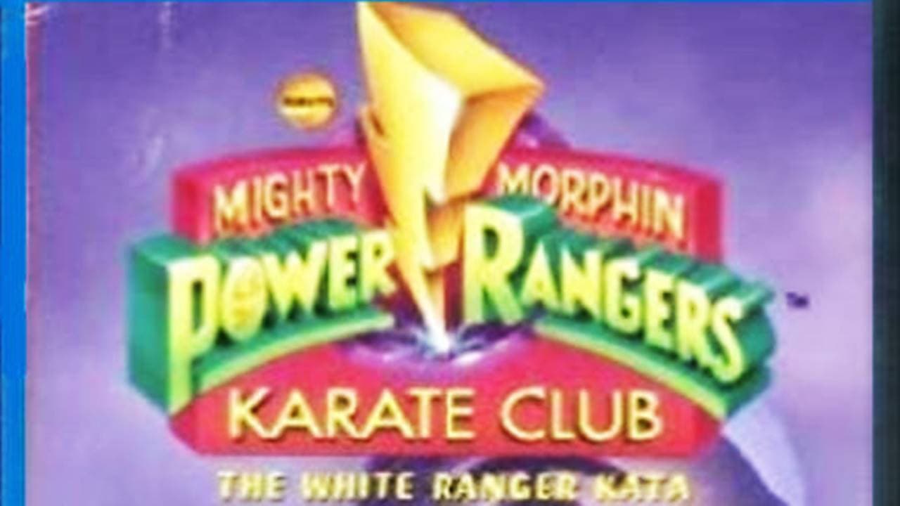 Still from Mighty Morphin Power Rangers Karate Club: The White Ranger Kata