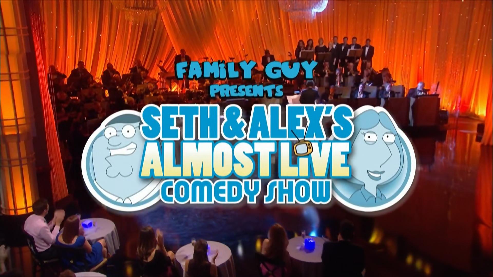 Still from Family Guy Presents: Seth and Alex's Almost Live Comedy Show