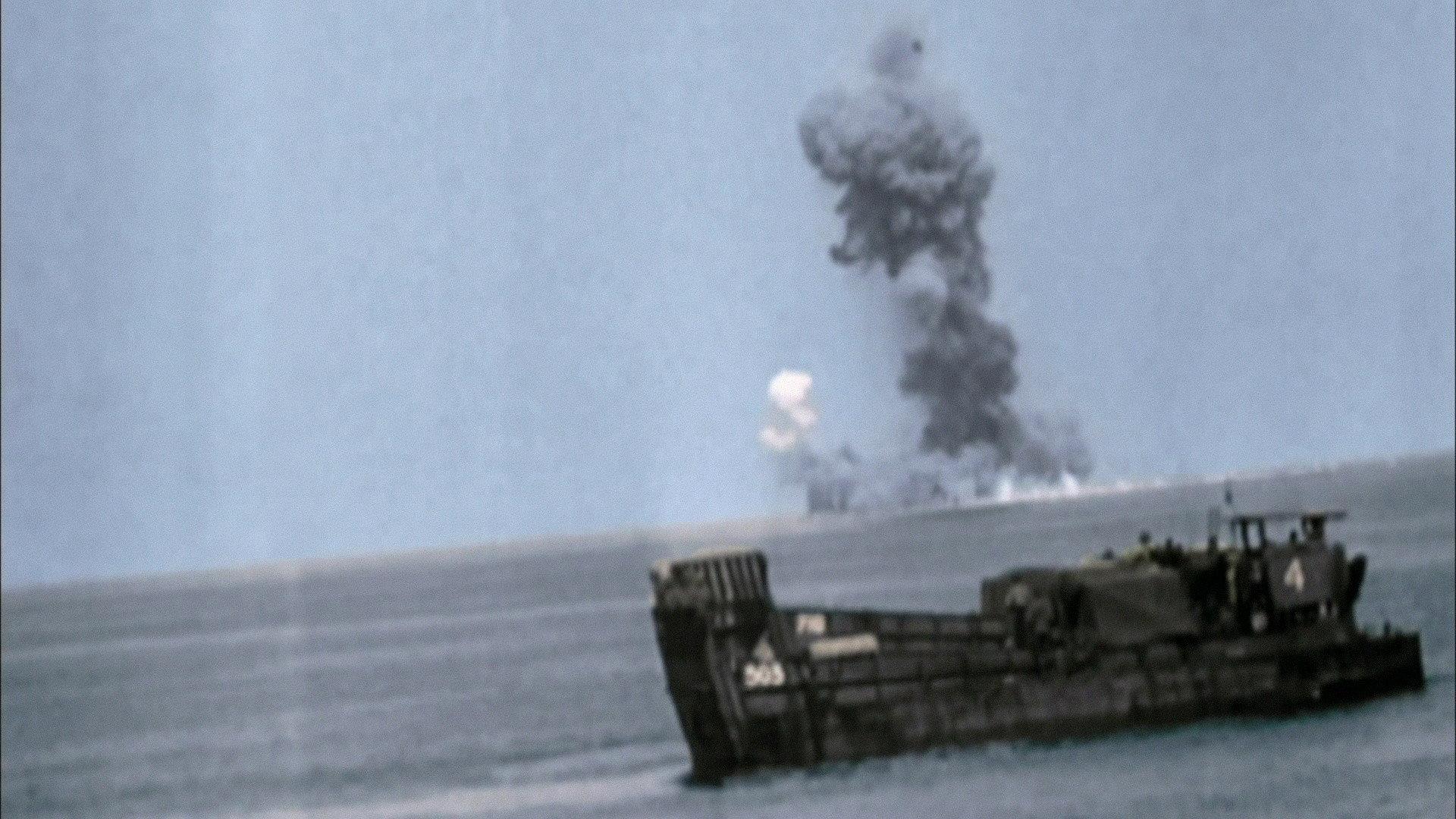 Still from The Island War