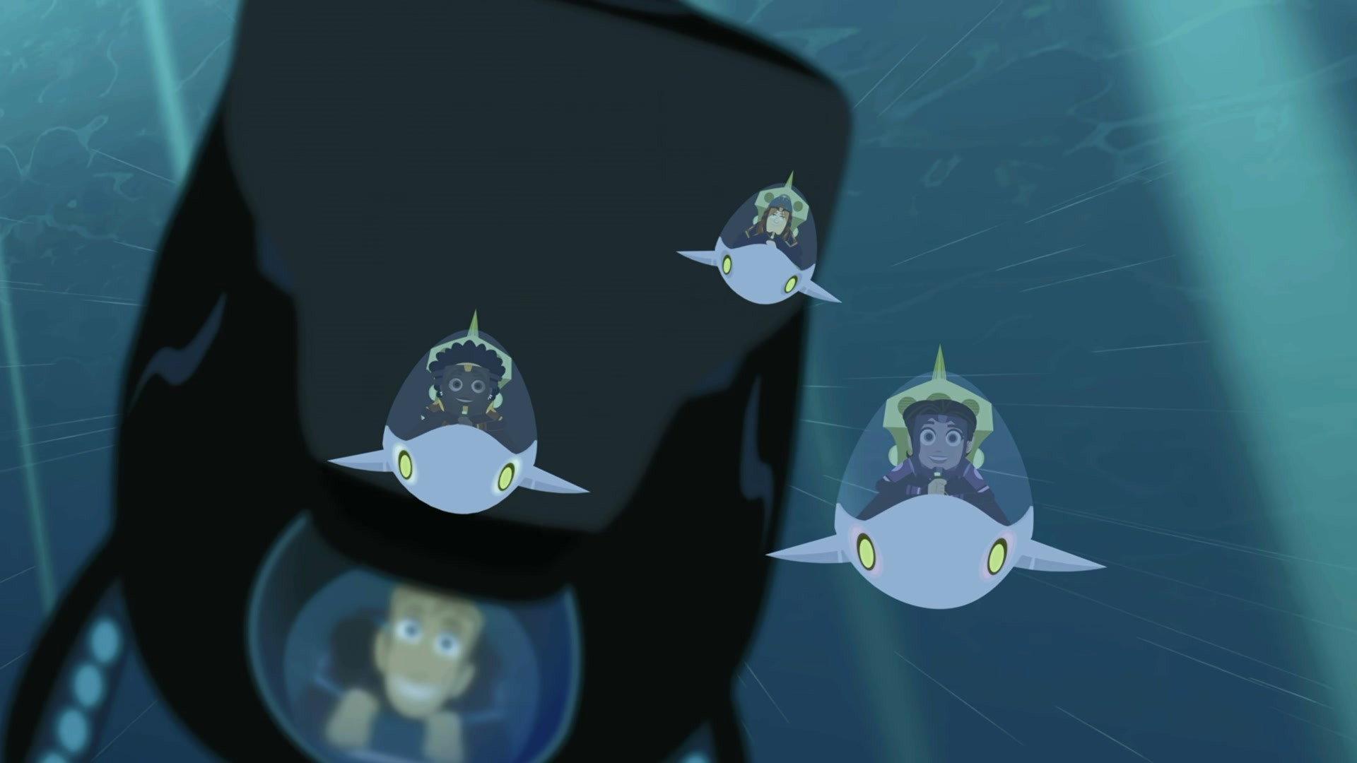 Still from Capture the Fishmobile