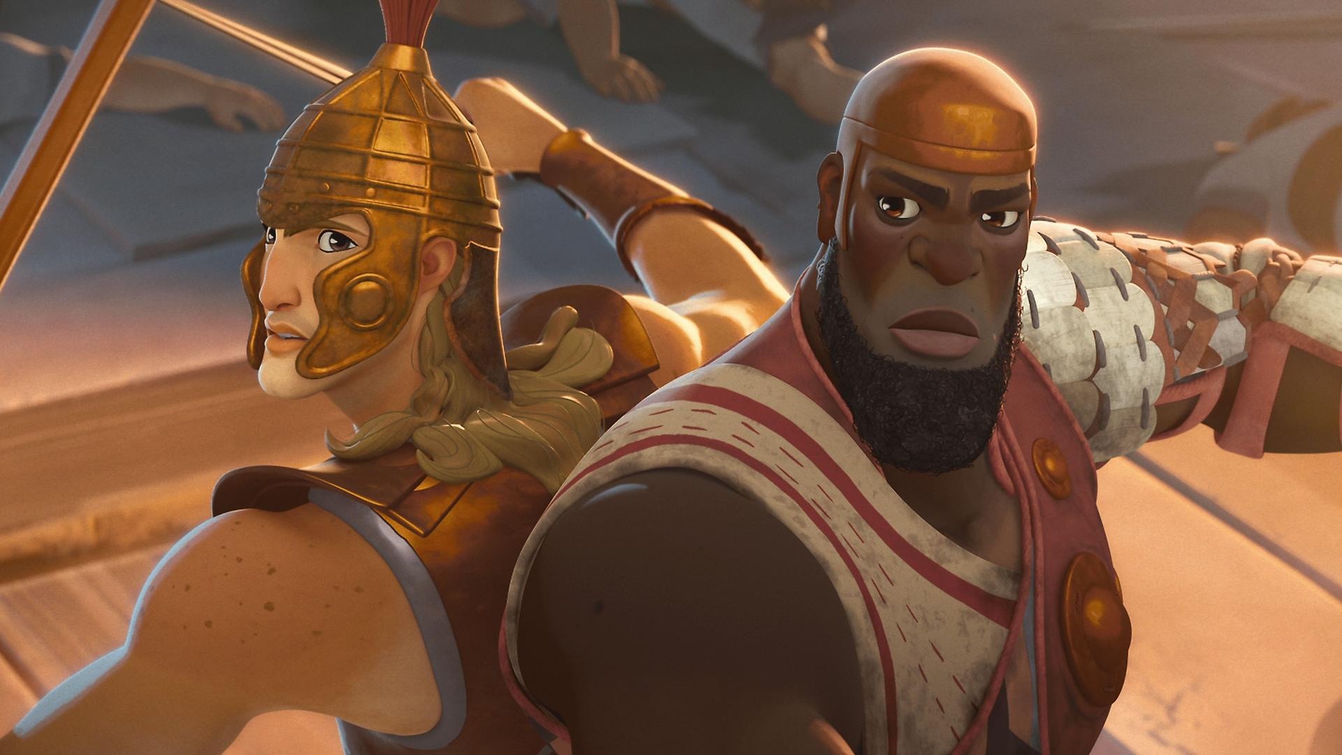 Still from Legends and Lies